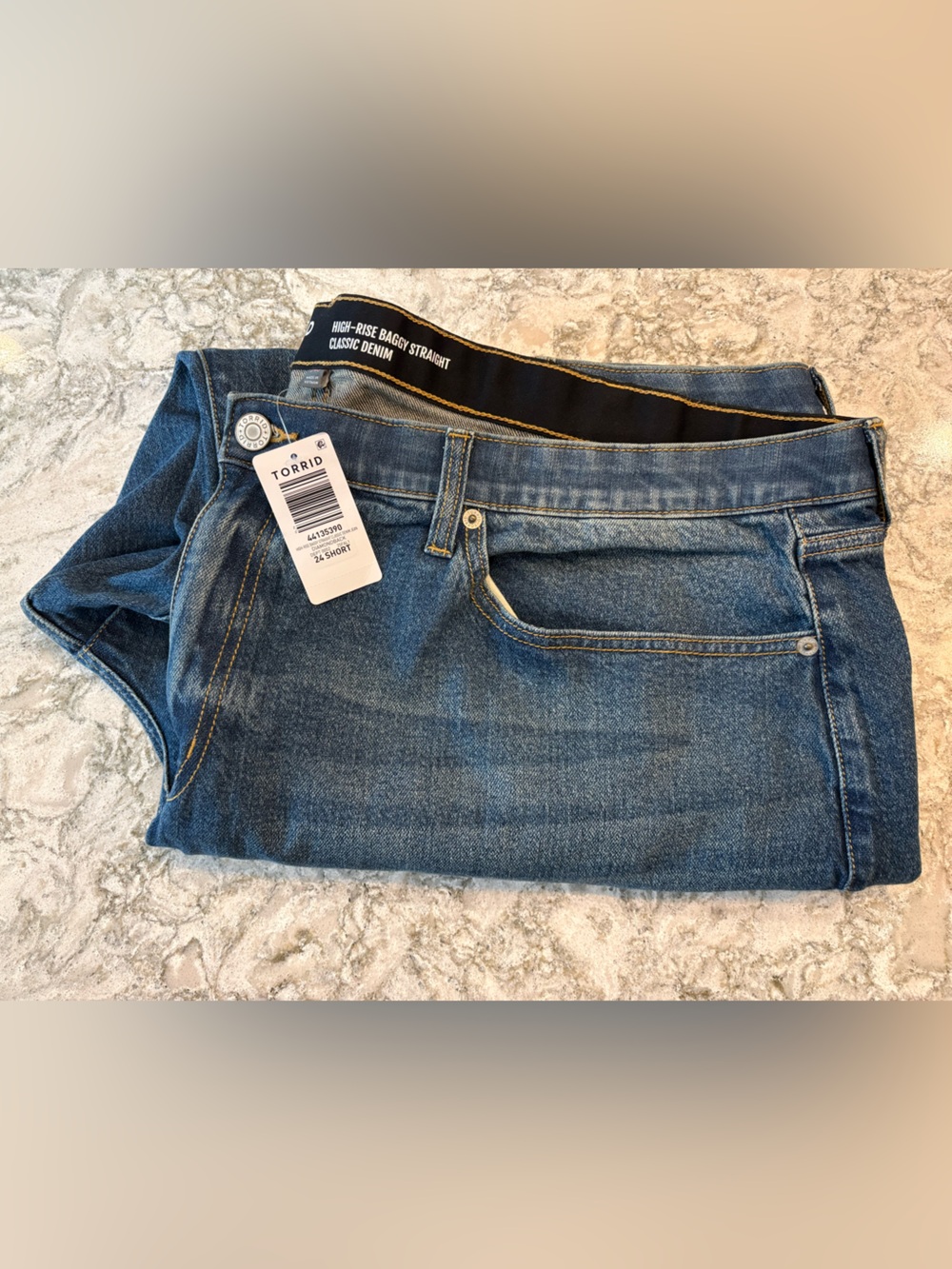 NWT Torrid Baggy High-Rise Straight Jean - Picture 12 of 16